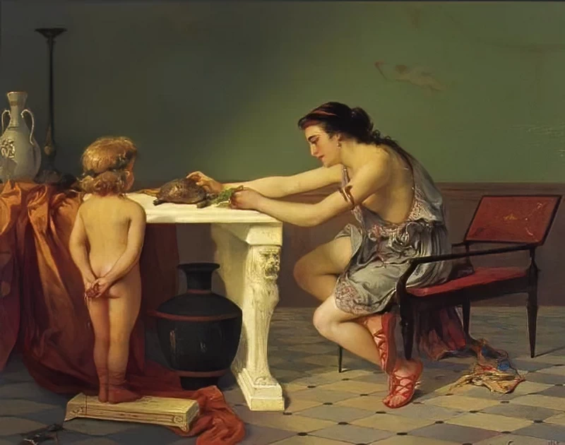 Pierre Olivier Joseph Coomans - Nutrire la tartaruga